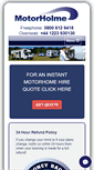 Mobile Screenshot of motorholme.co.uk